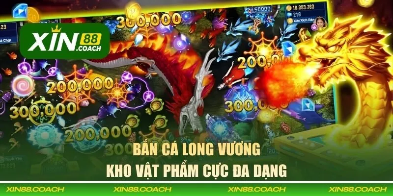 Kho vật phẩm cực đa dạng