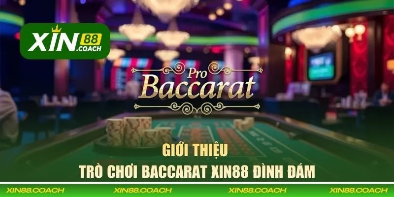 Giới thiệu về trò chơi Baccarat XIN88 đình đám